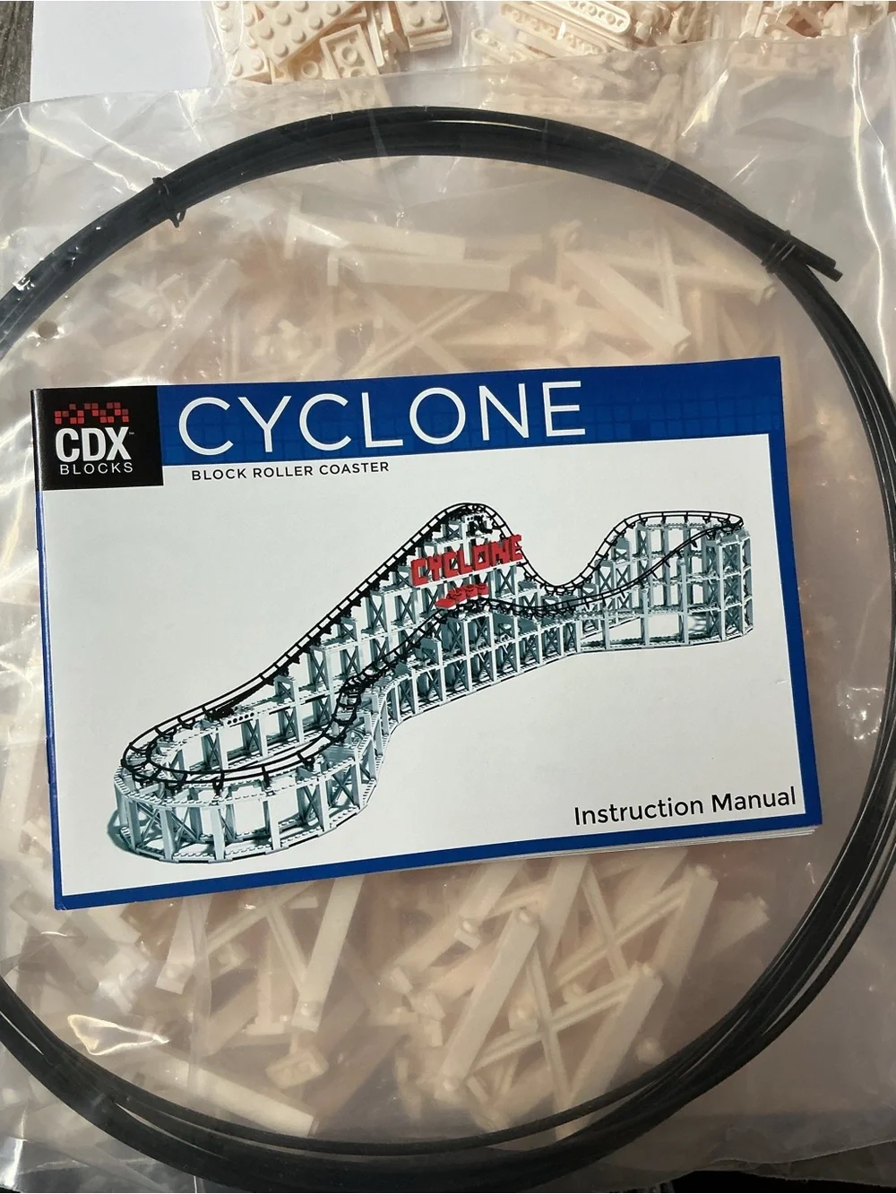 CDX Blocks The Cyclone Roller Coaster 900 Piece Building Kit